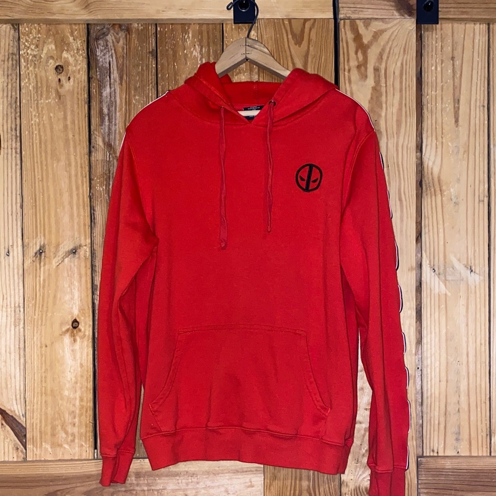 Marvel Red Hoodie with Logo